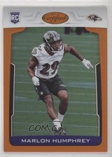 2017 Certified Rookies Mirror Orange 154/199 Marlon Humphrey #157 0f6