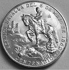 Mexico Centennial Battle of Puebla 1962 "5 DE MAYO" .900 Medal Silver 1862-1962 — photo 3