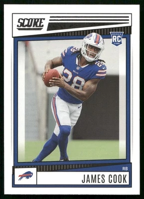 James Cook Rookie - 2022 Panini Score Football #334 - Bild 1 von 2