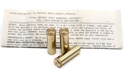 New Improved 'Star' Wandering Lipsticks (Tele-Tubes) by Viking-Haenchen