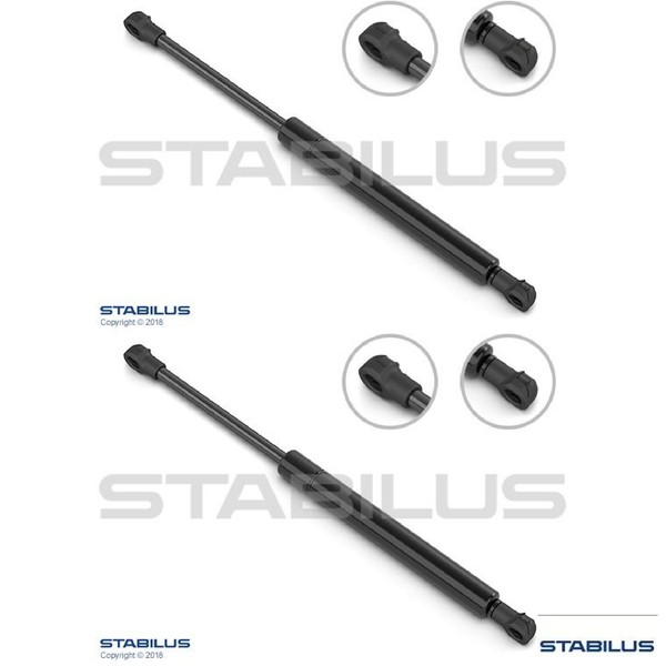 2X Gasfeder FüR Heckscheibe Stabilus 870950 Heckklappe DäMpfer-image