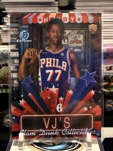 2025-26  Bowman Chrome Hobby Stars - VJ Edgecombe #HS-8 (RC) Refractor TZ