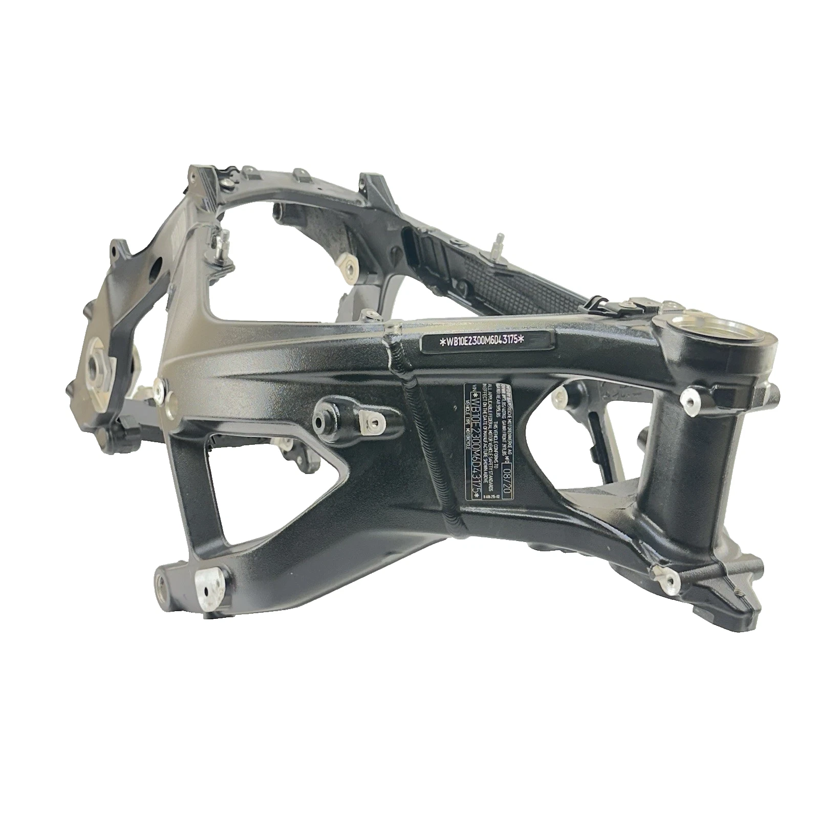 2020 - 2025 BMW S1000RR MAIN FRAME BODY CHASSIS NECK SUPPORT BLACK STOCK