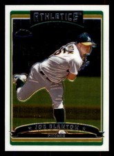 2006 Topps Chrome  #76 Joe Blanton Oakland Athletics