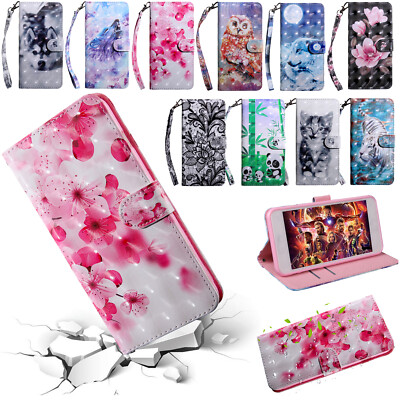 For Samsung Galaxy M12 A51 A71 A23 A53 A50 Wallet Case