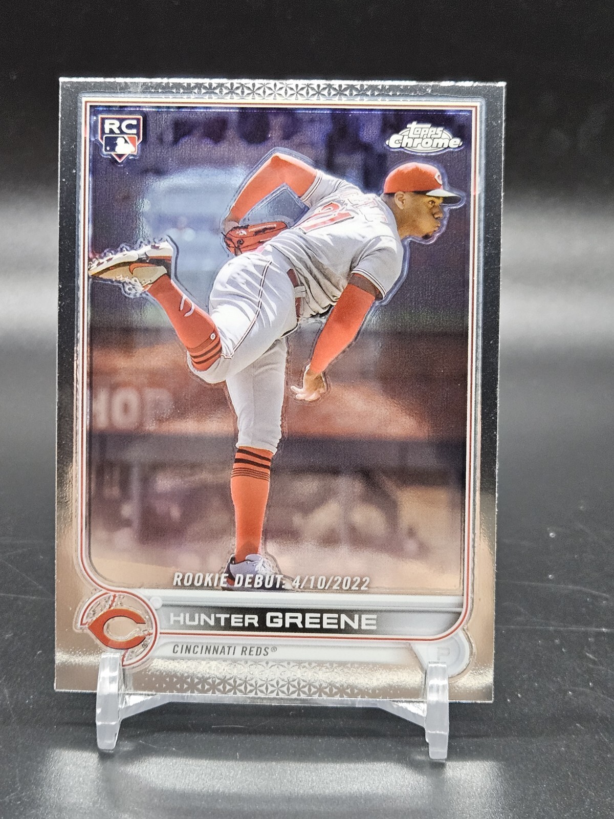 2022 Topps Chrome Update Rookie - Hunter Greene - USC93 - Reds