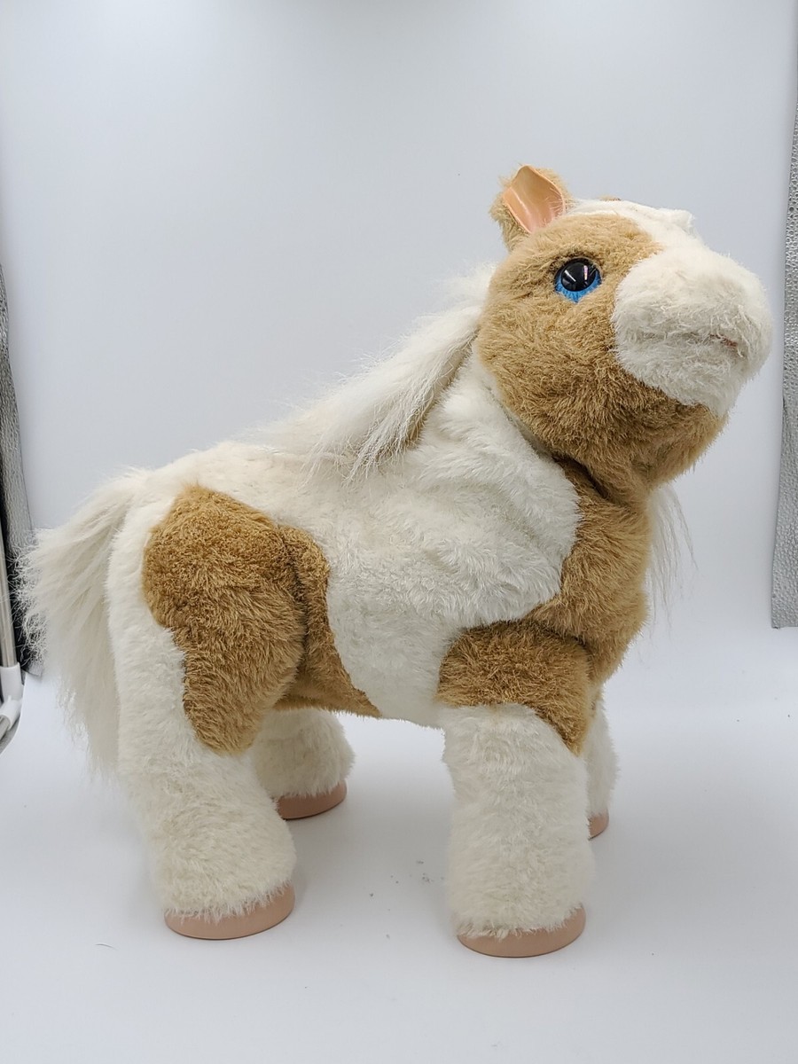 FurReal Friend Hasbro Baby Butterscotch Pony Interactive Plush Toy 14x17