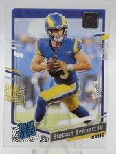 2023 Panini Clearly Donruss Rated Rookie Stetson Bennett IV RC #83