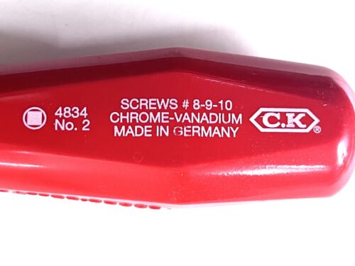 Cacciavite quadrato nuovissimo #2 Robertson - Made in Germany strumenti CK - Foto 3 di 4
