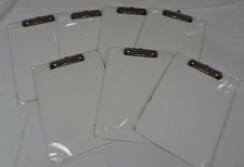 7 PACK DRY ERASE CLIPBOARD SIZE 9 X 12.5" - BRAND NEW UNUSED