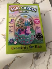 Creativity for Kids Mini Garden Unicorn Gardening Crafts decorate Plant Grow NEW