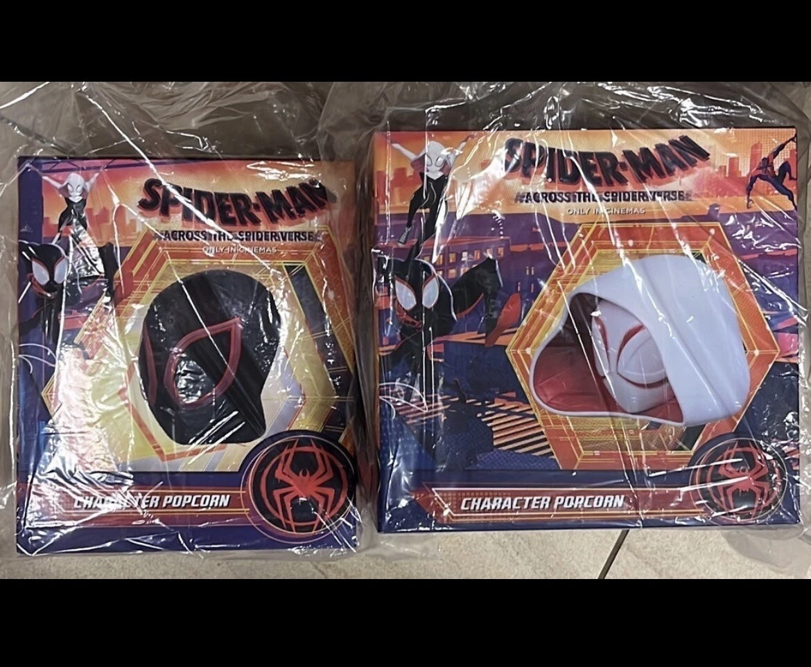 SOLD OUT SpiderMan Across The Spiderverse Miles and Gwen AMC Popcorn