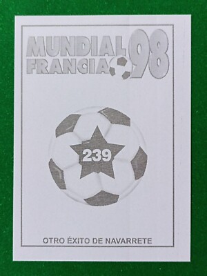 1998 Navarrete France World Cup FIFA #239 JOSE LUIS CHILAVERT