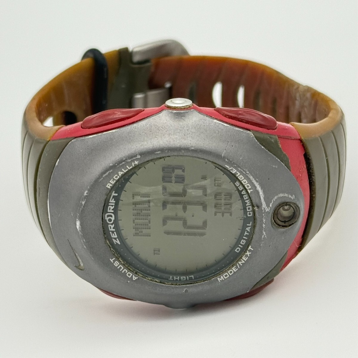 NIKE ZERO DRIFT WG56-4000 腕時計 Y2K Nike Zero Drift Compass Altimeter Barometer Digital Watch