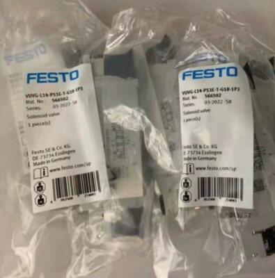 New One Festo VUVG-L14-P53E-T-G18-1P3 566502 Solenoid Valve Free Shipping