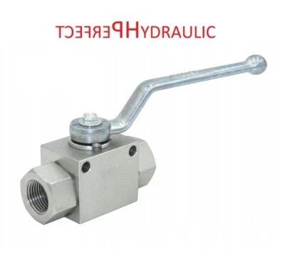 PERFECT HYDRAULIC Hydraulic high pressure ball valve two-way BSP 1'' close/open type