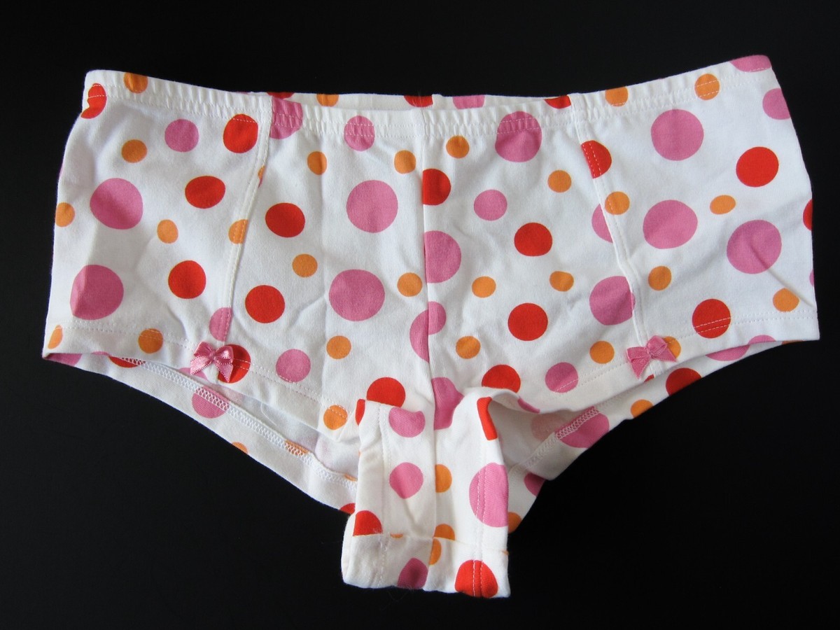 NWT VICTORIA'S SECRET PINK SMALL PARTY IN THE USA VINTAGE RARE BOYSHORT PANTIES