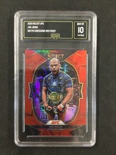 GMA 10 2023 Panini Select UFC #96 Jon Jones Concourse Red Prizm /175