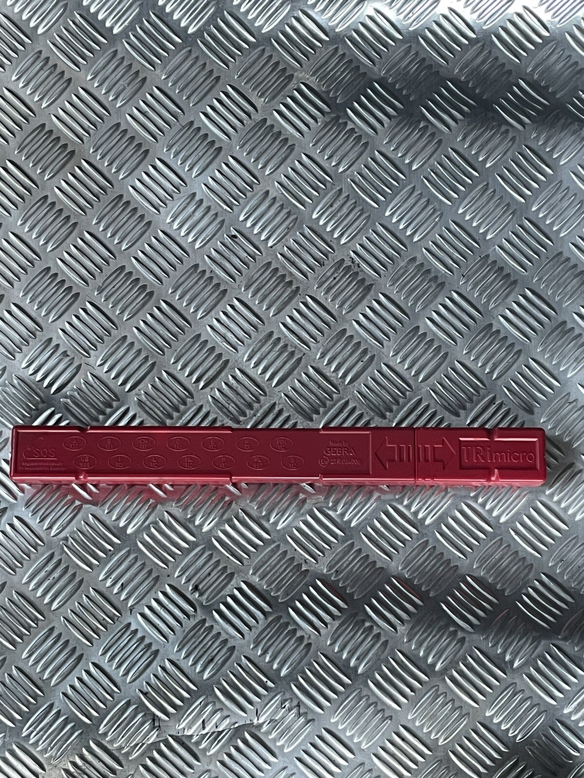 Genuine BMW Hazard Warning Triangle Safety 6770487 TRimicro Red GEBRA 27R034006