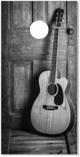 Guitar Wood Cornhole Wrap Bag Toss Skin Decal Sticker