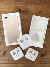 Genuine Apple iPhone 7 Empty Box Only & other Apple Headphone Packaging