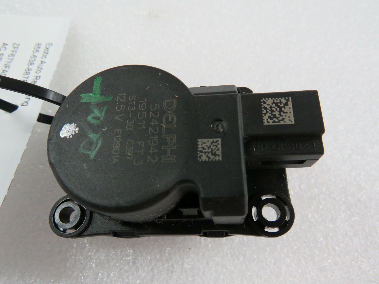 Ferrari 458 Italia, Actuator, Used, P/N 82047400