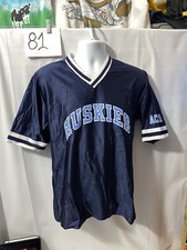 Vintage Teamwork Athletic Apparel Mens Connecticut Huskies Jersey Size M USA 