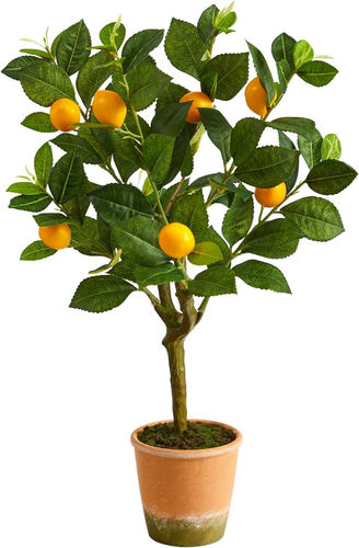 24In. Lemon Artificial Tree