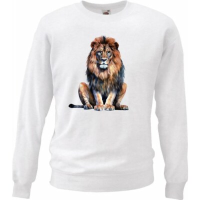 Sweatshirt Sweater Löwe Afrika Löwin Löwen Baby Simba Lion King Safari Ra 404131
