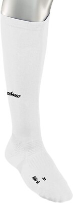 Zamst Womens 248612 White Ha-1 Compression Socks Size Small (6-8.5)