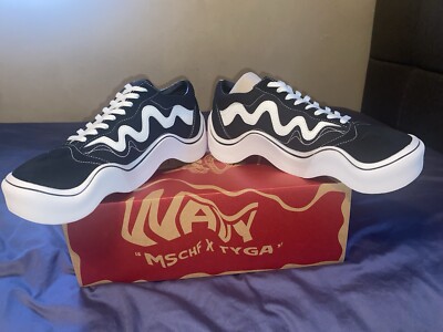 Size 10 - MSCHF Wavy Baby x Tyga Low Black | eBay Size 10 - MSCHF Wavy Baby x Tyga Low Black | eBay