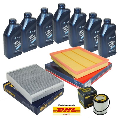Inspektionspaket Filtersatz BMW M135i M235i 335i 435i 7L Original BMW ÖL