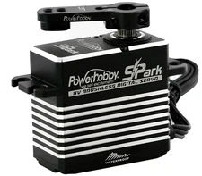 NEW Powerhobby Spark HV Waterproof Brushless Steel Gear Servo / Aluminum Case