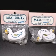 Wooden Duck Macrame Crafting Figures 2 Packs Maxi Shapes Maxi - Cord New