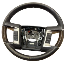 2008 LINCOLN MKX Steering Wheel - Check ID - SEE PICTURES FOR CONDITION / BLACK