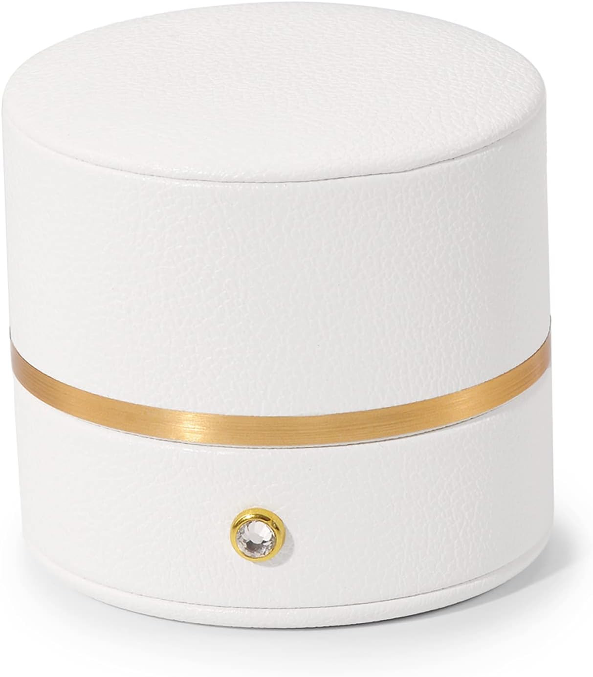 Oirlv Leather Ring Box Engagement Proposal Wedding Ring Gift Box Multifunctional