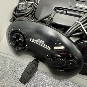 Sega Genesis Model 2 Console Bundle TESTED 2 Controllers All Cables RF