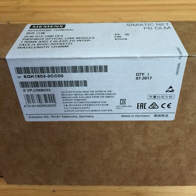 1PC New Siemens 6GK1503-3CC00 6GK15033CC00 Optical Link Module