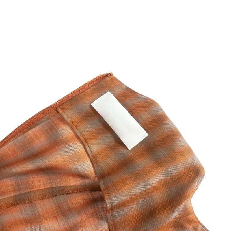 Mame Kurogouchi 23SS Linen Mix Ombre Check Ombre Check Mame Kurogouchi 23SS Linen Mix Ombre Check Ombre Check
