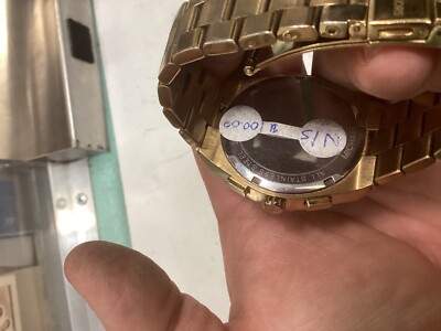 Michael Kors MK-6078 Womens Gold Stainless Steel Chronograph  display picture 3