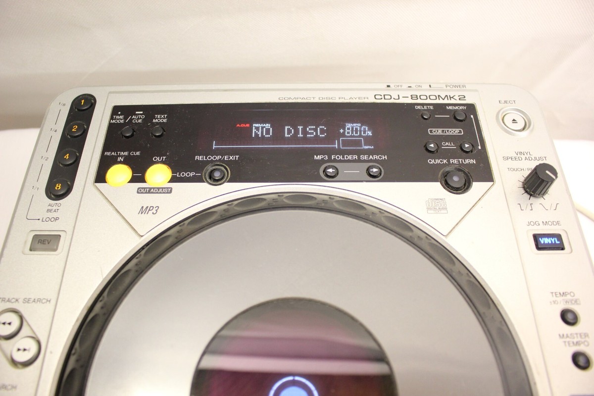 CDJ-800mk2 pioneer 超美品♪ Pioneer CDJ-800MK2 CD player for DJ Made in 2008 Equipment