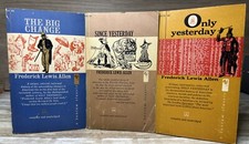 Vintage Lot 3 Bantam Classics - Frederick Lewis Allen -  1959/1961 - Paperbacks