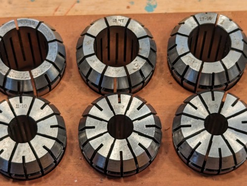 Centaur Metric RD Collet Set 17 Piece Kit, 2 - 20mm Mill Milling Machinist - Picture 6 of 13