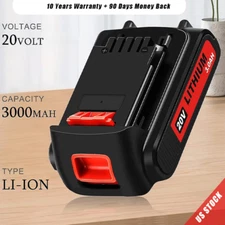 replace for Black and Decker 20V Lithium high capacity Battery LBXR20 LB20 LBX20