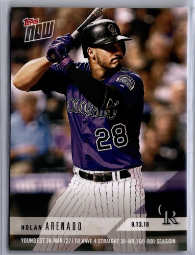 2018 Topps Now 723 Nolan Arenado