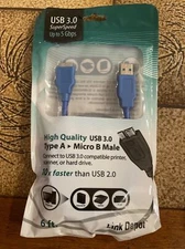 LINK DEPOT USB 3.0 Super Speed Up To 5 GBPs Cable