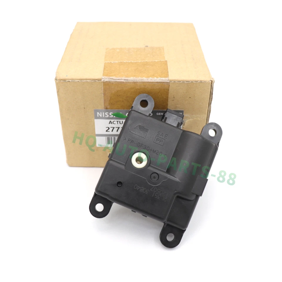 Actuador de puerta mezcla de aire acondicionado OEM 27732-AM610 para Nissan GT-R Infiniti QX50 QX70 Foto 3 de 4