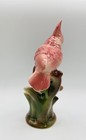 Rare Vintage Ceramic Cockatiels Mid Century Planters Pink And Yellow (2) — photo 4