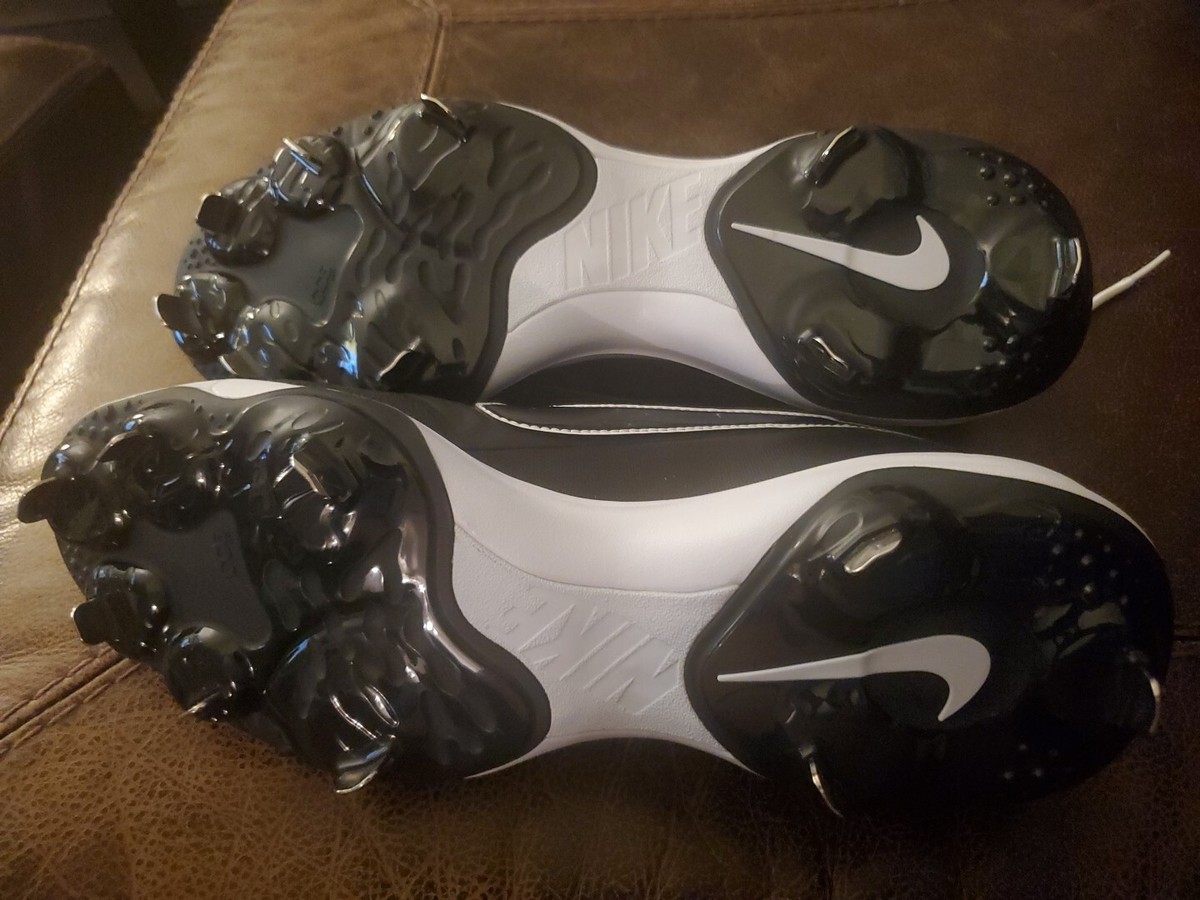 Nike Alpha Huarache 3 Varsity Low Cleats Spikes Black CT0829-003 Men’s Size 12 Nike Alpha Huarache 3 Varsity Low Cleats Spikes Black Size  main image 2