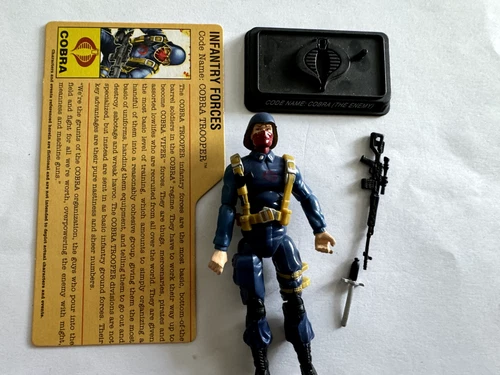 GI Joe Cobra Trooper 25th Anniversary era Modern Figure
